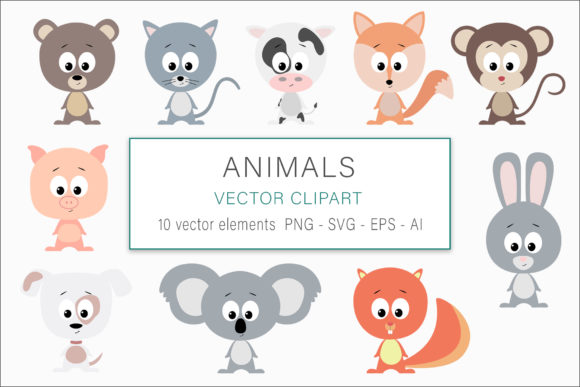 Animals Vector Illustrations: Essential Design Assets