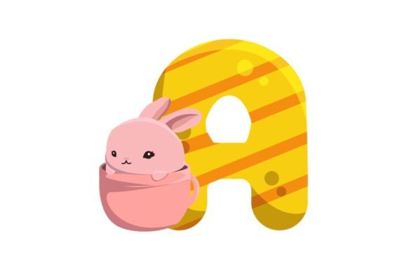 Charming Easter Egg Alphabet: A Designer's Playful Toolkit