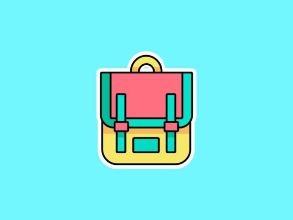 Charming School Backpack Illustrations for Every Project