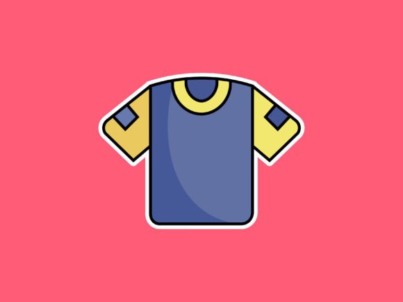 Creative Football Jersey Illustrations for Modern Projects