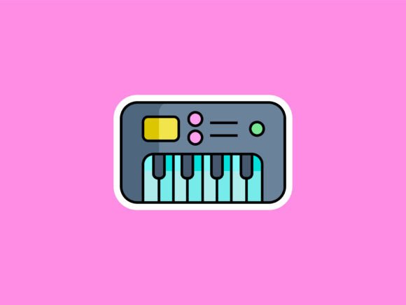 Discotheque Keyboard Illustrations: Beyond the Font