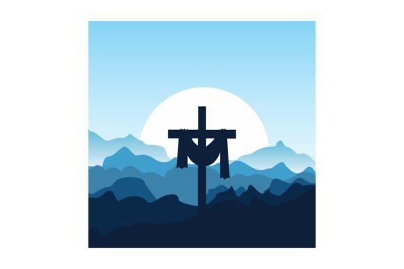Illustrations Cross of Jesus: A Guide to Sacred Design Assets