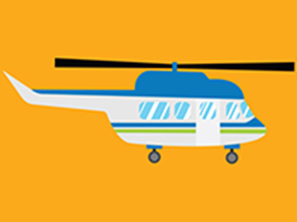 Illustrations Helicopter Background: Versatile Design Asset