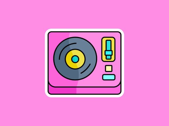 Unlock Creative Energy with Discotheque Mixing Board Illustrations